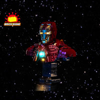 Brick Shine GC Light Kit for LEGO® Iron Man MK4 Bust 76327