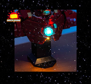 Brick Shine GC Light Kit for LEGO® Iron Man MK4 Bust 76327