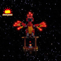 Brick Shine GC Light Kit for LEGO® Fawkes: Dumbledore's Phoenix 76448