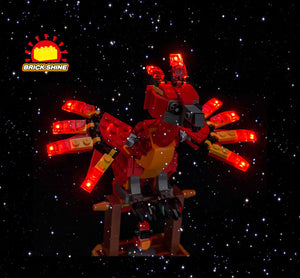 Brick Shine GC Light Kit for LEGO® Fawkes: Dumbledore's Phoenix 76448