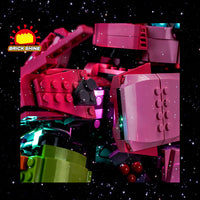 Brick Shine GC Light Kit for LEGO® Mecha Team Leader 77078