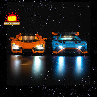 Brick Shine GC Light Kit for LEGO® Lamborghini Revuelto & Huracán STO 77238
