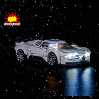 Brick Shine GC Light Kit for LEGO® Bugatti Centodieci Hyper Sports Car 77240