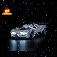 Brick Shine GC Light Kit for LEGO® Bugatti Centodieci Hyper Sports Car 77240