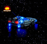 Brick Shine GC Light Kit for LEGO® Time Machine from Back to the Future 77256
