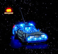Brick Shine GC Light Kit for LEGO® Time Machine from Back to the Future 77256
