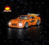 Brick Shine GC Light Kit for LEGO® The Fast and The Furious Toyota Supra MK4  77260
