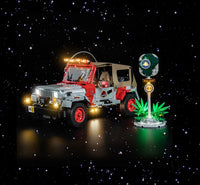 Brick Shine GC Light Kit for LEGO® Jurassic Park Jeep Wrangler 77984
