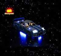 Brick Shine GC Light Kit for LEGO® 2 Fast 2 Furious Nissan Skyline GT-R (R34) Car 42210
