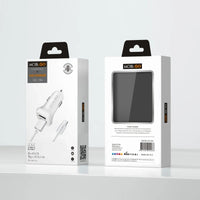 sky Mobigo GO204 3.1A 2USB Car Charger with USB-A to C Combo
