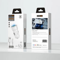 sky Mobigo GO221L 3.1A 2USB Car Charger with USB-A to Lightning Combo
