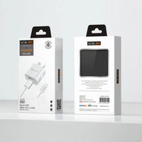 sky Mobigo GO302 2.1A wall charger with USB-A to Lightning combo
