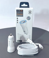 sky Mobigo GO200PDC 38W USB A+C car charger with Type-C to C combo
