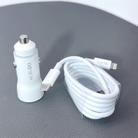 sky Mobigo GO200PDL 38W 2 UAB car charger with Type-C to Lightning combo
