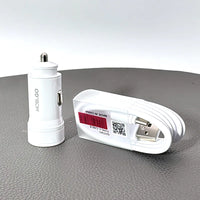 sky Mobigo GO221T 3.1A 2 USB car Charger with USB-A to C combo
