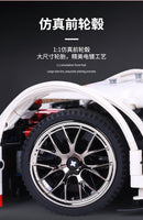 MOULD KING 13075 MOC-6687 White Mercedes-Benz AMG C63 DTM with 2270 Pieces
