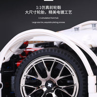 MOULD KING 13075 MOC-6687 White Mercedes-Benz AMG C63 DTM with 2270 Pieces