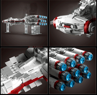 MOULD KING 21003 MOC-10308 Mortesv’s CR-90 Corellian Corvette – Blockade Runner (Tantive IV) with 3013 Pieces
