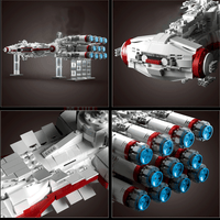 MOULD KING 21003 MOC-10308 Mortesv’s CR-90 Corellian Corvette – Blockade Runner (Tantive IV) with 3013 Pieces