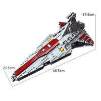 JIE STAR 67106 Venator Attack Cruiser with 960 pieces
