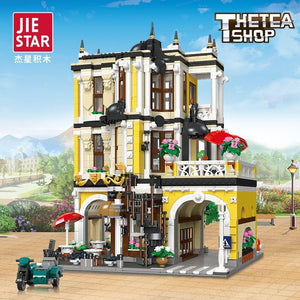 JIE STAR 89124 The Tea Shop with 2980 pieces