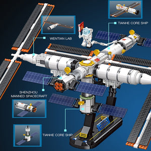 JIESTAR 58006 Tiangong Space Station with 838 Pieces