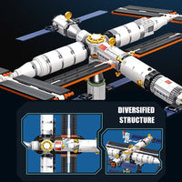 JIESTAR 58006 Tiangong Space Station with 838 Pieces
