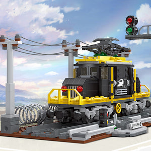 JIESTAR 59007 Crocodile Locomotive with 669 Pieces