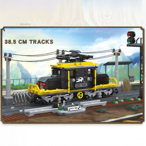 JIESTAR 59007 Crocodile Locomotive with 669 Pieces