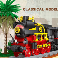 JIESTAR 59008 Steam Locomotive with 676 Pieces