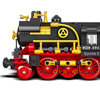 JIESTAR 59008 Steam Locomotive with 676 Pieces
