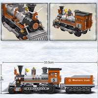 JIESTAR 59009 West Train with 853 Pieces
