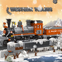 JIESTAR 59009 West Train with 853 Pieces
