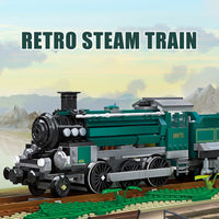 JIESTAR 59020 Retro Steam Train with 1031 Pieces
