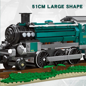 JIESTAR 59020 Retro Steam Train with 1031 Pieces