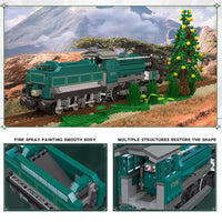 JIESTAR 59020 Retro Steam Train with 1031 Pieces
