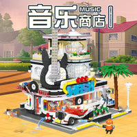 JIESTAR 89105 The Car Wash Shop with 2548 Pieces
