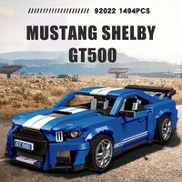 JIESTAR 92022 Mustang Shelby GT500 with 1494 Pieces
