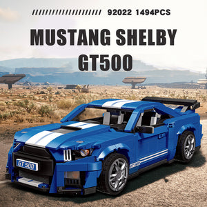 JIESTAR 92022 Mustang Shelby GT500 with 1494 Pieces