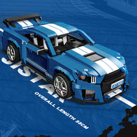 JIESTAR 92022 Mustang Shelby GT500 with 1494 Pieces
