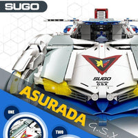 JIESTAR 92033 SUGO Asurada G.S.X With Motor with 3907 Pieces
