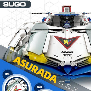 JIESTAR 92033 SUGO Asurada G.S.X With Motor with 3907 Pieces