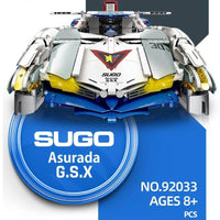 JIESTAR 92033 SUGO Asurada G.S.X With Motor with 3907 Pieces
