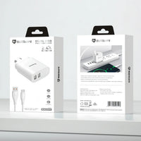 sky Maxguard KAC01T 2.4A wall charger with USB-A to C combo
