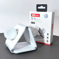 sky Kinglink KLW03 3 in 1 Folding MagFit Wireless Charger (For apple watch and IOS & android system phone)
