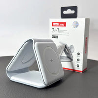 sky Kinglink KLW03 3 in 1 Folding MagFit Wireless Charger (For apple watch and IOS & android system phone)
