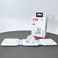 sky Kinglink KLW03 3 in 1 Folding MagFit Wireless Charger (For apple watch and IOS & android system phone)
