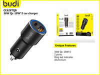 sky Budi CC628TQ8 PD 38W UAB A+C Car Charger
