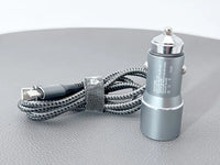 sky Maxguard MC036LC 38W USB A+C car charge with Type-C to Lightning combo
