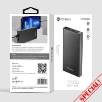sky Maxguard MC510 PD 22.5W 10000 mah aluminum power bank
